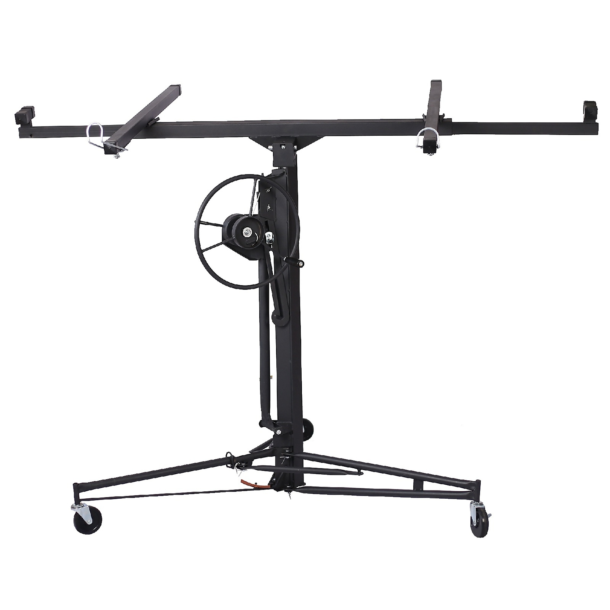 BlackTeck Drywall Panel Hoist — 13ft., 150-Lb. Capacity, Adjustable Height, Caster Wheels, Model# N2-77217